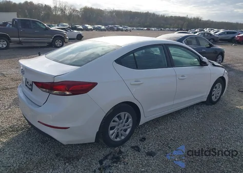 2018 Hyundai Elantra Se z USA, uszkodzony, nr VIN 5NPD74LF4JH350207